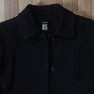 Womens J-Crew pea coat.